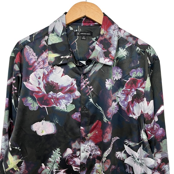 Men’s Garden Floral Button Front Shirt by INC International Concepts XL - Picture 5 of 12